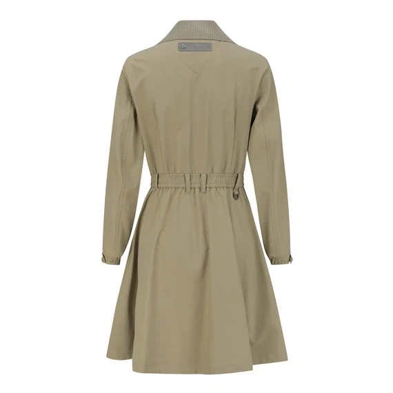 【 St ANDREWS 】收腰細節連衣裙 卡其 