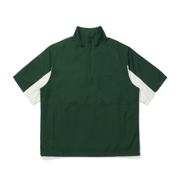 【 MALBON 】男款尼龍防風上衣 綠色 