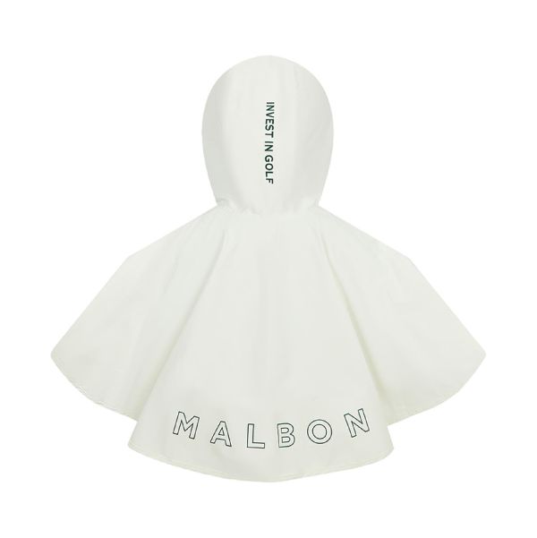 【 Malbon M現貨 】女款 半身雨衣 米白 