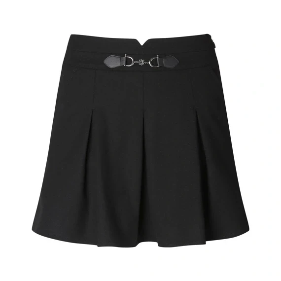 【 St ANDREWS 零碼出清 】造型腰帶短裙 黑色 
