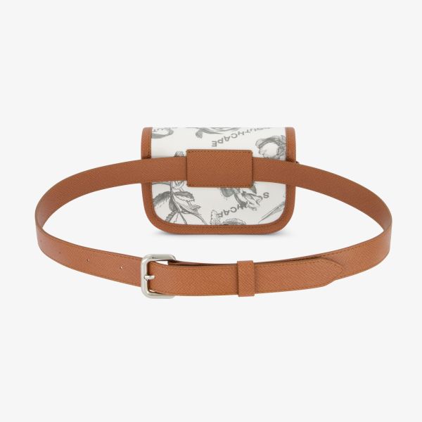 【 SOUTHCAPE 】女款Blossom兩用腰包 棕 