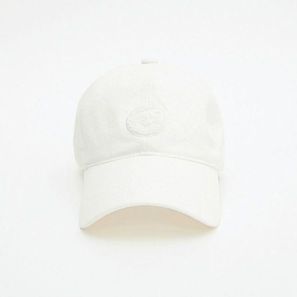 【 PIV'VEE 現貨 】女款簡約棒球帽 白 