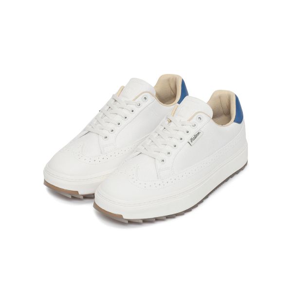 【 Malbon 27.0現貨 】 經典款帆布鞋 白 