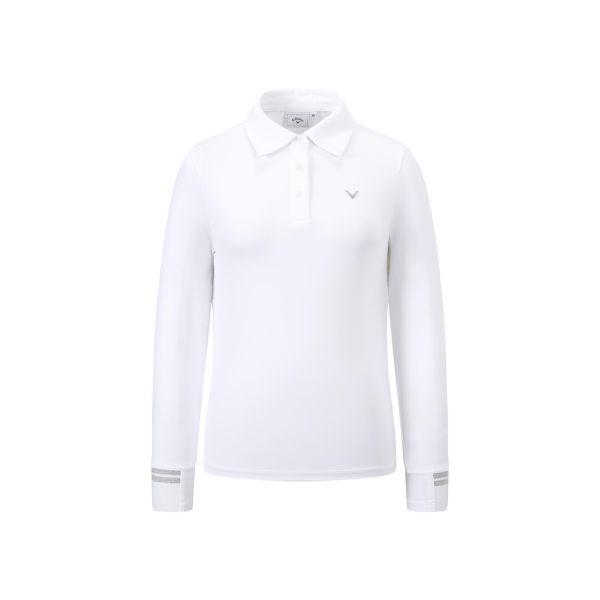 【 Callaway 】女款秋冬POLO衫 白 
