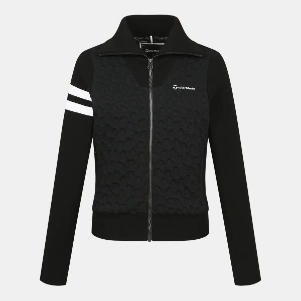 【 TaylorMade 90現貨 】女款秋冬拼接外套 黑 