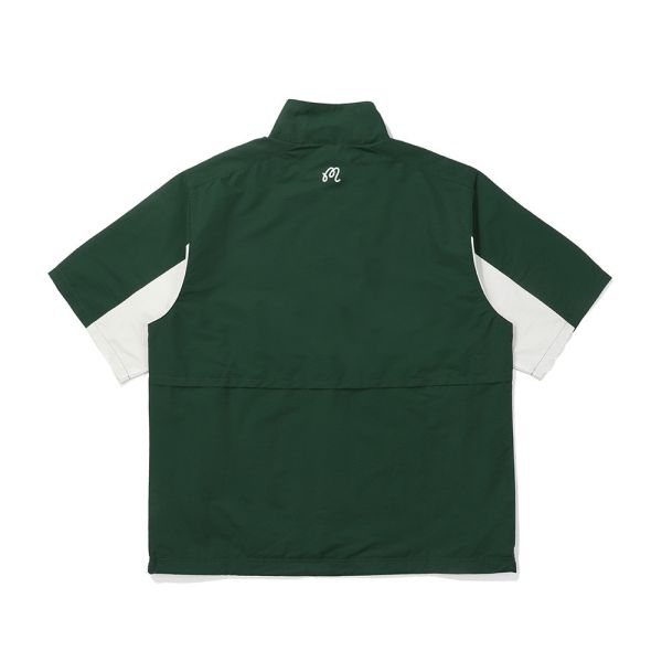 【 MALBON 】男款尼龍防風上衣 綠色 