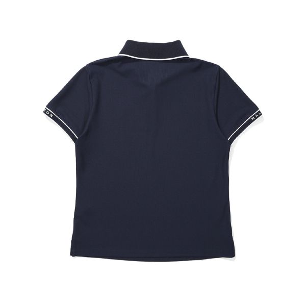 【 MALBON 】女款翻領POLO衫 深藍 