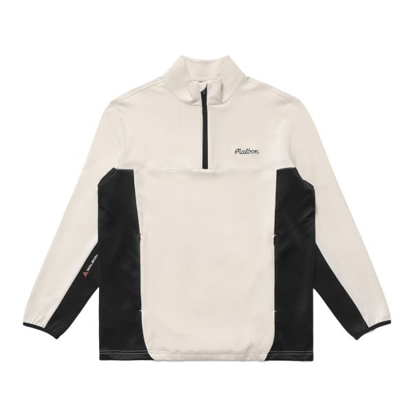 【 MALBON 】男款跳色機能上衣 白色 