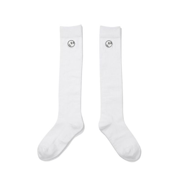 【 MALBON 】女款長襪 白 