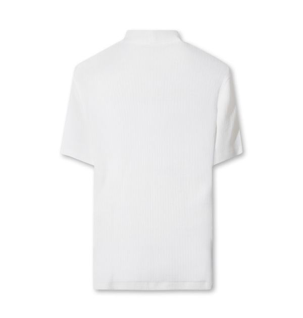 【 WAAC 】女款羅紋高領上衣 白 