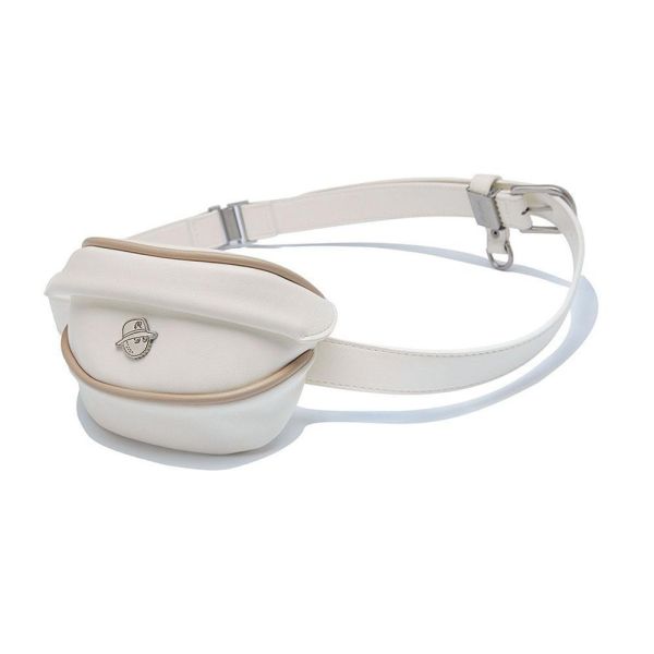 【 Malbon 現貨 】女款腰包 米白 