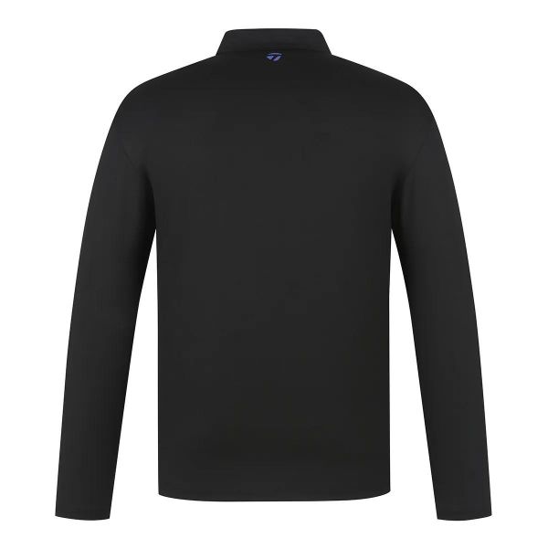【 TaylorMade 100現貨 】男款速乾印花POLO衫 黑 