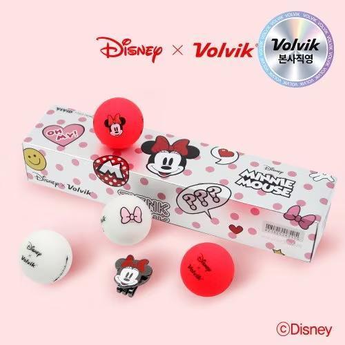 【 Volvik 現貨 】迪士尼聯名高爾夫三層球 4入 