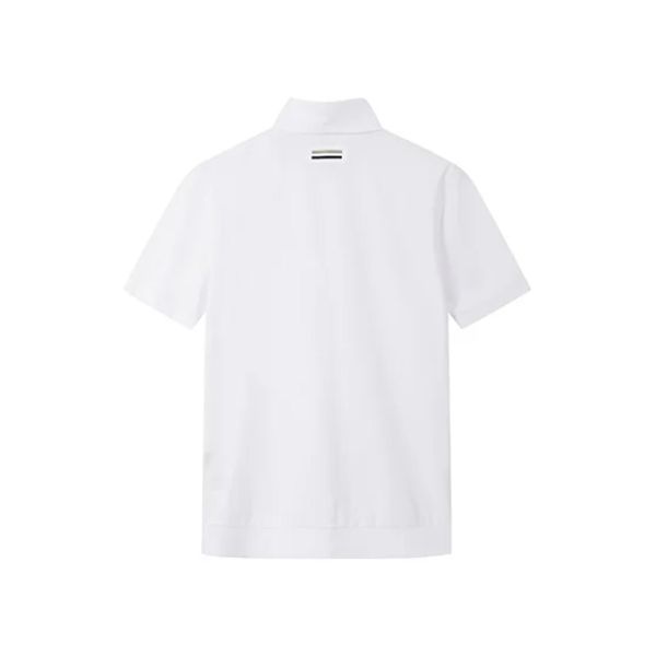 【 BOSS GOLF 】男款BWC彈性polo 白 