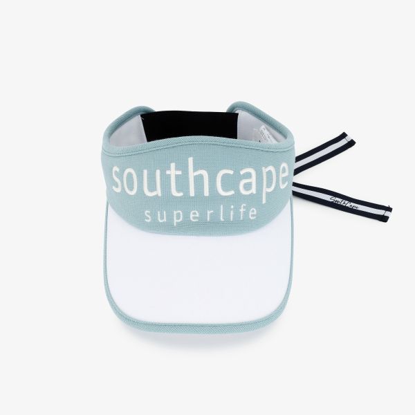 【 SOUTHCAPE 】女款綁帶空頂遮陽帽 藍 