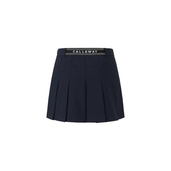 【 Callaway 】H型線條短裙 黑 