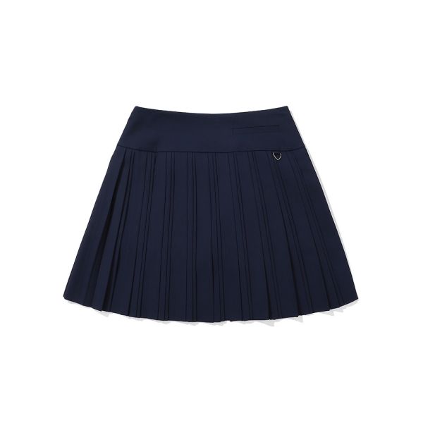 【 MALBON 24現貨 】不對稱短裙 藍 