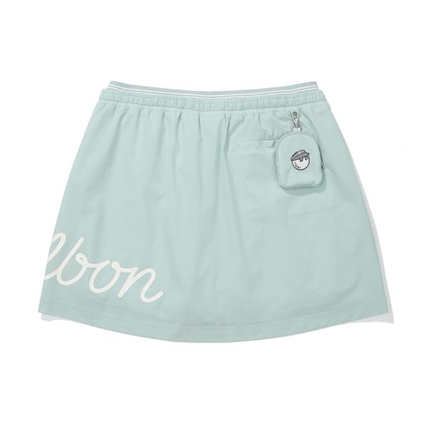 【 Malbon 64現貨 】女款休閒短裙 水藍 