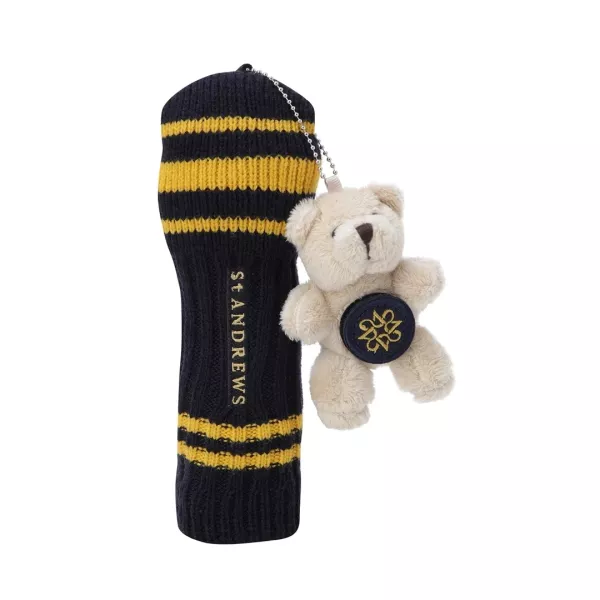 【 St ANDREWS 】小熊娃娃球桿套 木竿、綜合桿 