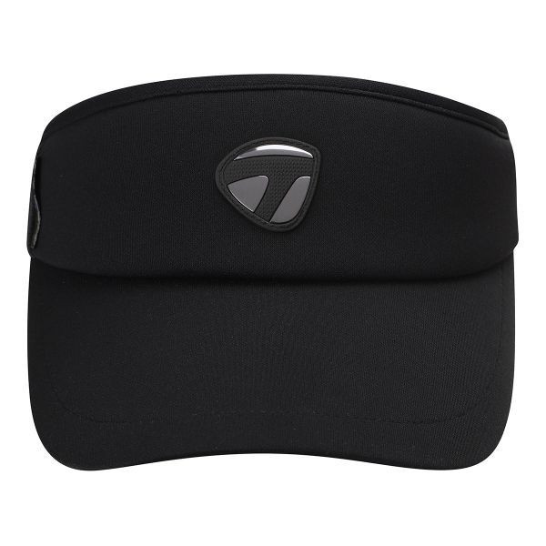 【 TaylorMade 】女款反光空頂遮陽帽 黑 