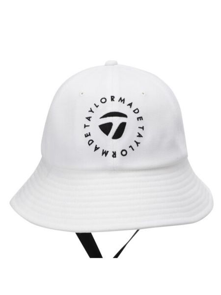 【 TaylorMade 】女款綁帶漁夫帽 白 