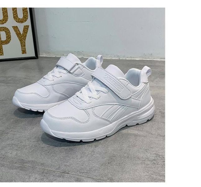 【預購】LIN014中性大童鞋/運動鞋/小白鞋(16~21)【一雙就免運】 韓版男童寶寶鞋小白鞋學步鞋