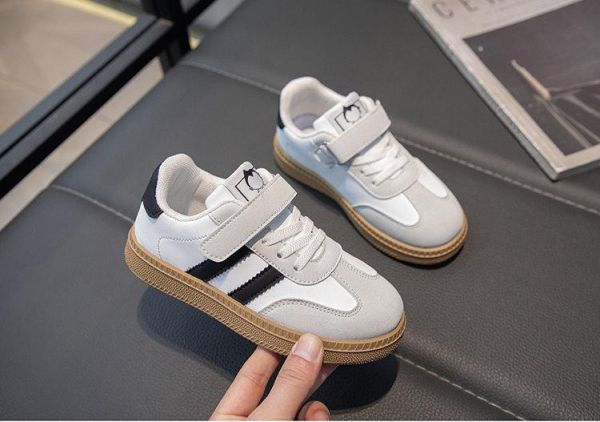 【預購】LIN015韓版男/女經典大童鞋/運動鞋/三色選(16~20.5)【一雙就免運】 韓版男童寶寶鞋小白鞋學步鞋