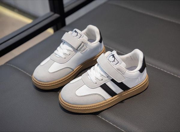 【預購】LIN015韓版男/女經典大童鞋/運動鞋/三色選(16~20.5)【一雙就免運】 韓版男童寶寶鞋小白鞋學步鞋