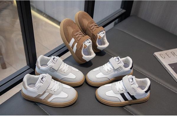 【預購】LIN015韓版男/女經典大童鞋/運動鞋/三色選(16~20.5)【一雙就免運】 韓版男童寶寶鞋小白鞋學步鞋