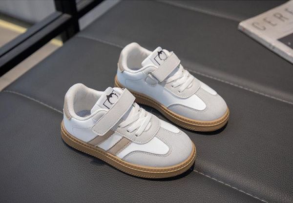 【預購】LIN015韓版男/女經典大童鞋/運動鞋/三色選(16~20.5)【一雙就免運】 韓版男童寶寶鞋小白鞋學步鞋