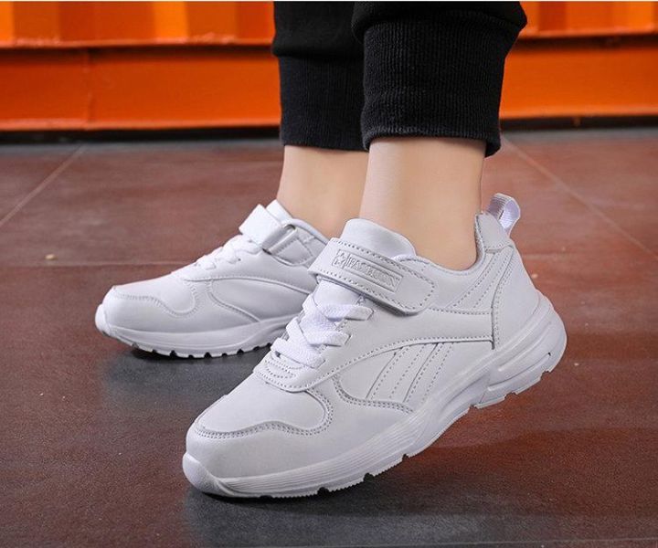 【預購】LIN014中性大童鞋/運動鞋/小白鞋(16~21)【一雙就免運】 韓版男童寶寶鞋小白鞋學步鞋