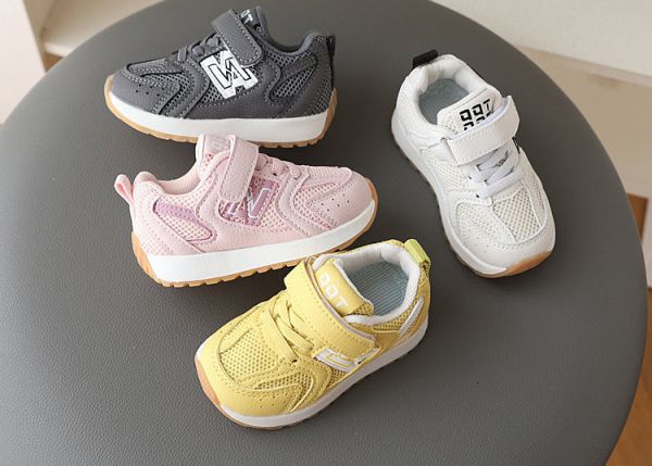 【預購】LIN005韓版男/女童網布透氣軟底小中大童鞋(14.5~18)【一雙就免運】 韓版男童寶寶鞋小白鞋學步鞋