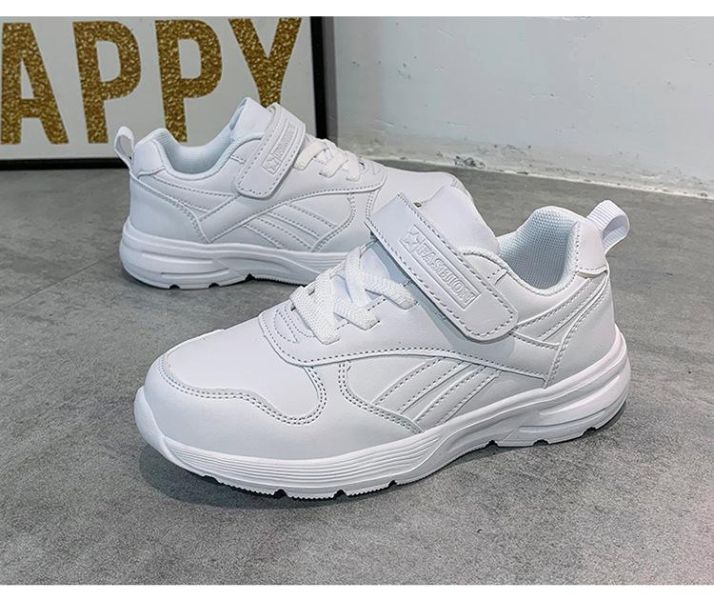 【預購】LIN014中性大童鞋/運動鞋/小白鞋(16~21)【一雙就免運】 韓版男童寶寶鞋小白鞋學步鞋