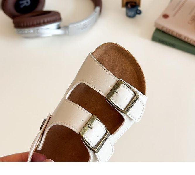 【預購】LIN006韓版男/女童兒童涼鞋/三色選/軟底小中大童鞋(13.5~18)【一雙就免運】 韓版男童寶寶鞋小白鞋學步鞋