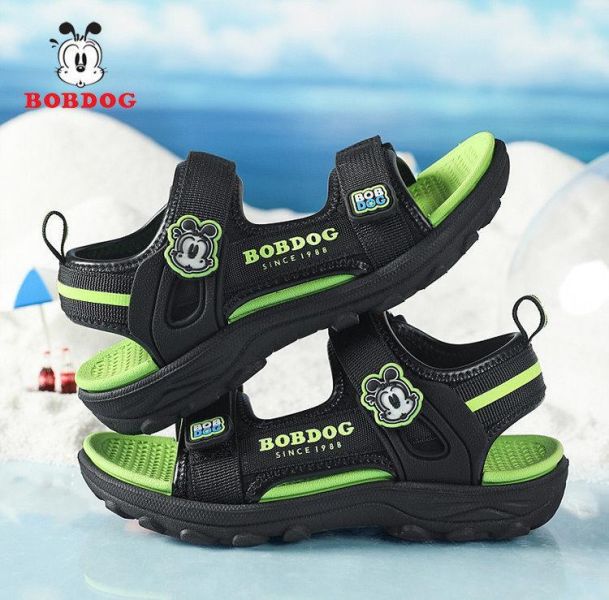 【預購】LIN007韓版男/女童兒童/巴布豆品牌大童涼鞋/三色選/軟底小中大童鞋(17~21.5)【一雙就免運】 韓版男童寶寶鞋小白鞋學步鞋