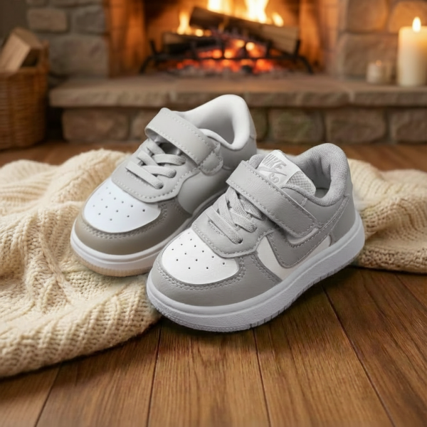 【預購】LIN001韓版男/女童小中大童鞋(13.5~17.5)【一雙就免運】 韓版男童寶寶鞋小白鞋學步鞋