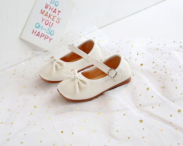 【預購】LIN008韓版女童淑女百搭鞋/三色選/軟底小中大童鞋(13.5~18)【一雙就免運】 韓版男童寶寶鞋小白鞋學步鞋