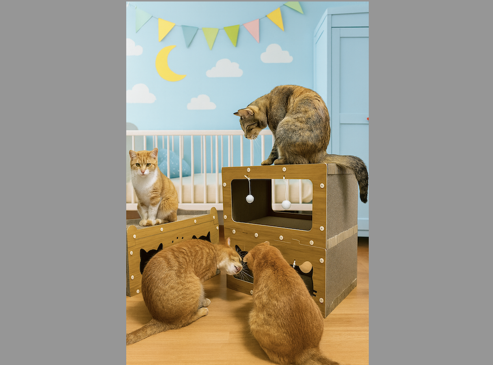 貓抓板系列 - 米町町