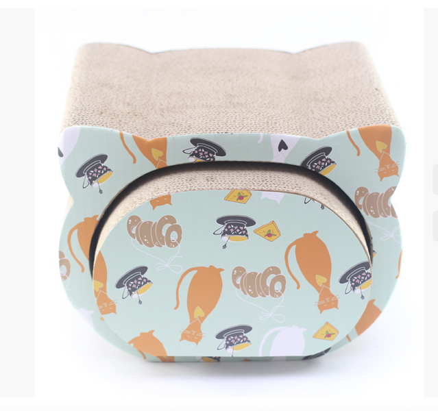 2合1貓抓洞 貓抓板 |主子 躲貓貓| 3和1