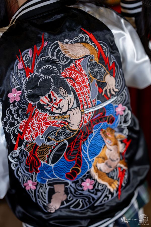 浮世繪x蛇 雙面穿橫須賀外套 