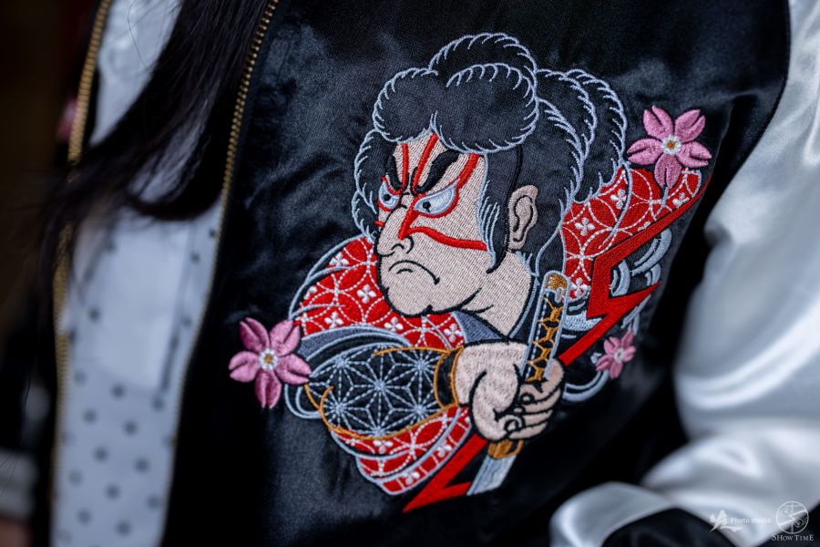 浮世繪x蛇 雙面穿橫須賀外套 