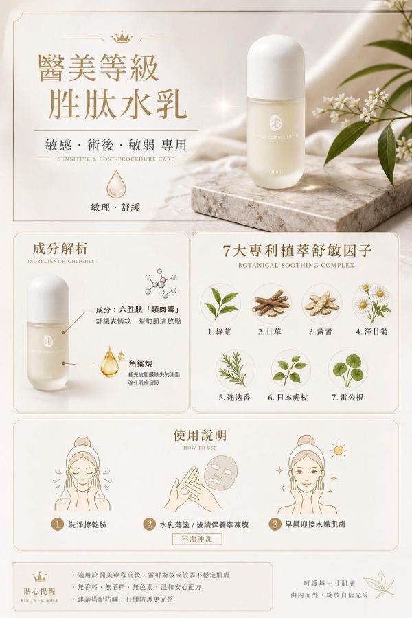 胜肽水乳+舒凝凍膜 