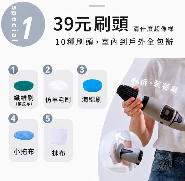 單售配件刷頭 