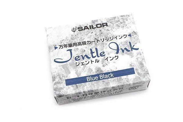 日本 SAILOR 寫樂 Jentle ink鋼筆用卡式墨水管/卡水 12支入 舊款賣完即改為新包裝13-0404 