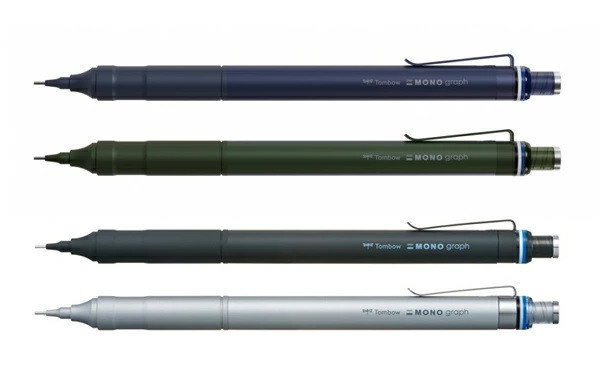 日本 TOMBOW蜻蜓 MONO graph fine 0.5mm低重心自動鉛筆(DPA-112)超精密 