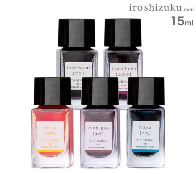 日本 PILOT百樂 Iroshizuku色彩雫 鋼筆墨水(INK-15)15ml 新色上市 燈路 春曉 六花 燈路 春曉 六花