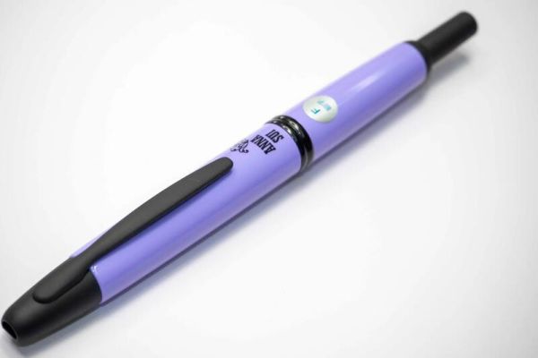 日本 PILOT百樂 Capless X Anna Sui 系列 限量 紫黑色 紫羅蘭 18K按壓式鋼筆 