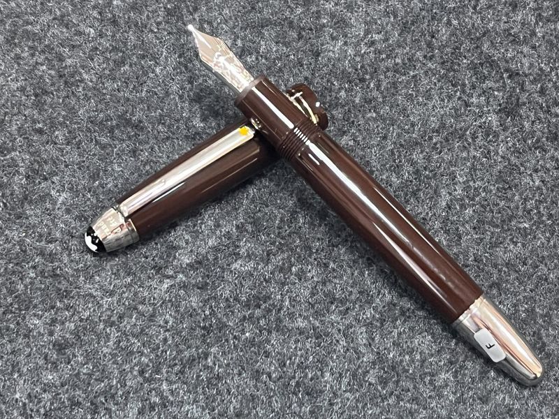 MONTBLANC萬寶龍 Meisterstück 146 小王子系列 棕色中班鋼筆 14K筆尖 (119659) 