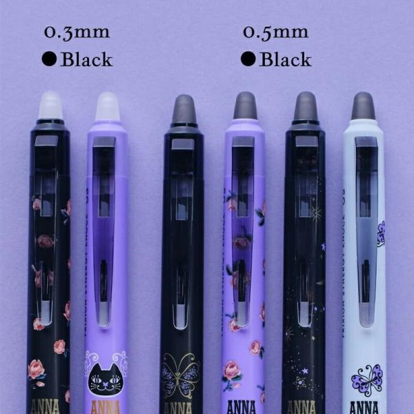 限量版 PILOT百樂 安娜蘇ANNA SUI 聯名秘密花園系列 新極灰魔擦筆(LFSK15AS25)全黑芯 ANNA SUI,安娜蘇