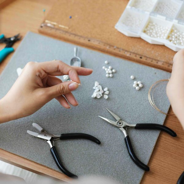 巴洛克珍藏-珍珠及天然石輕珠寶手作耳環 Pearl and Natural Stone Jewelry Earrings 